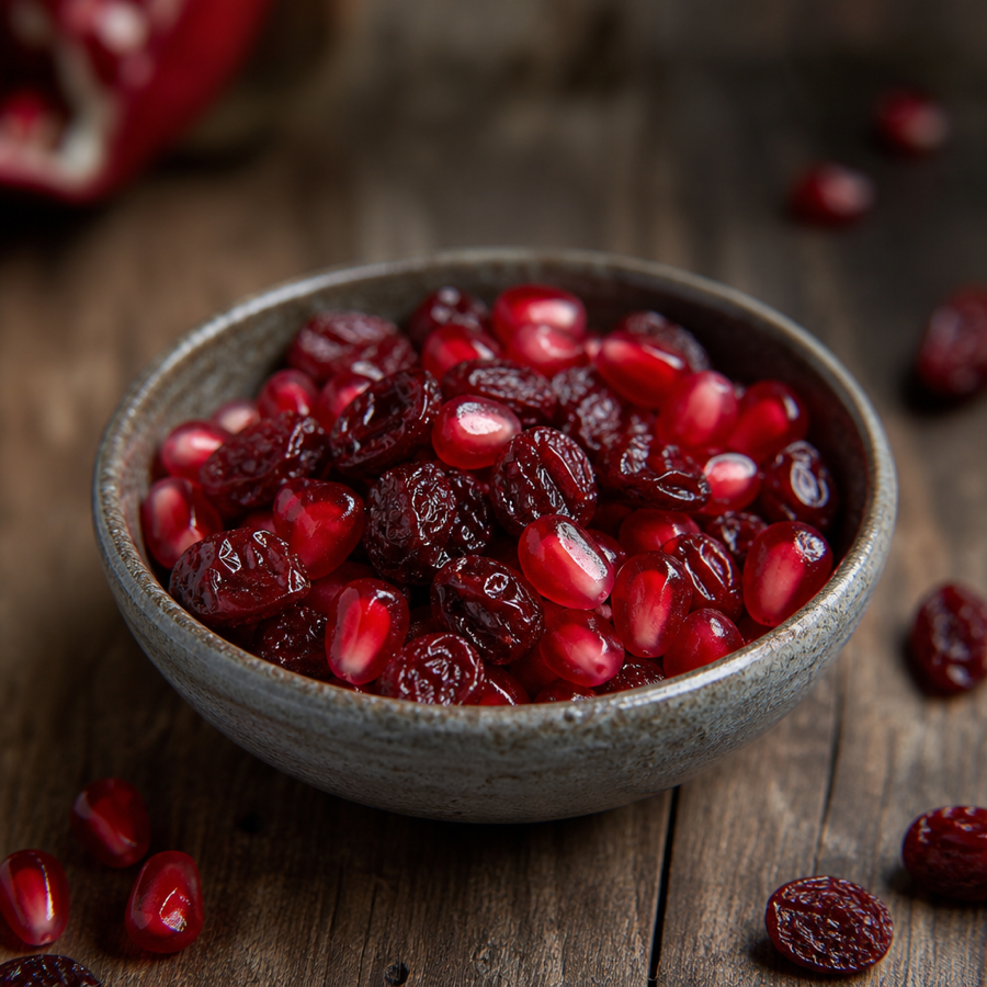 Bowl of pomegranate seeds